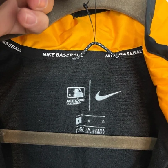 Nike Baseball MLB Authentic Collection Pittsburgh Pirates Jacket Coat NWT Large - Picture 9 of 16